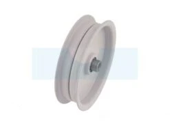 Poulie à Gorge Plate Avec Rebord 122mm