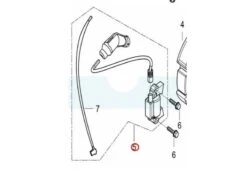 Bobine D'allumage Pour Moteur Loncin / Rato (0001180025)