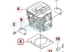 Joint D'embase Pour Moteur Kawasaki (110612169)