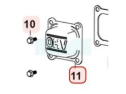 Cache Culbuteur Pour Moteur Loncin (1202301180001)