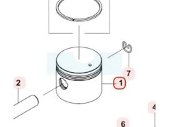 Piston Pour Moteur Kawasaki (130012197)