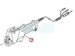 Poignée D'accélérateur Pour Débroussailleuse Maruyama (232101)
