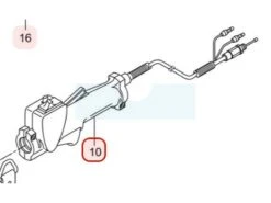 Poignée D'accélérateur Pour Maruyama (235078)