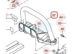 Poignée Avant Pour Taille Haie Maruyama (247382)