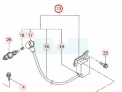 Bobine D'allumage Pour Tronçonneuse Maruyama (274027)