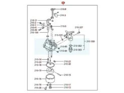 Carburateur Pour Moteur Robin / Subaru (2776230620)