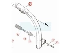 Poignée Latérale Pour Tronçonneuse Maruyama (285519)