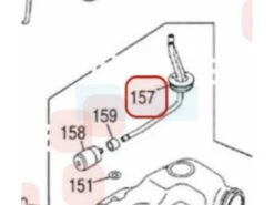Sortie De Réservoir + Tuyau Pour Moteur Zenoah (848F018530)
