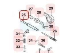Corps De Pompe à Huile Pour Tronçonneuse Maruyama (M035394)