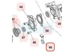 Tuyau Sortie D'huile Pour Tronçonneuse Maruyama (M035869)