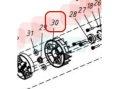 Volant D'allumage Pour Débroussailleuse Sarp (YP02050030102)